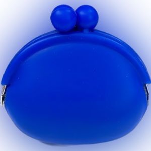 EUC, Blue Silicone coin wallet
